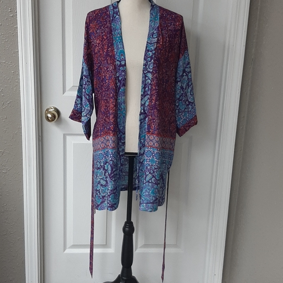 In Bloom Tops - In Bloom kimono/coverup NWOT large